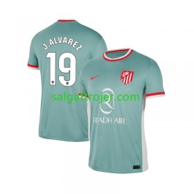 Atlético de Madrid Julian Alvarez 19 Fodboldtrøjer Udebanesæt 2024/25 Kort ærmer